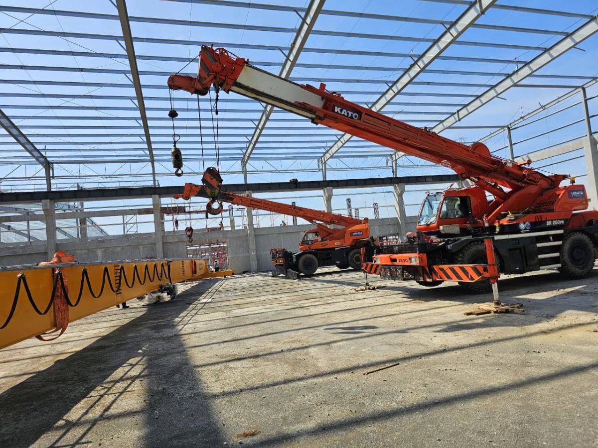 Instalasi Overhead Crane