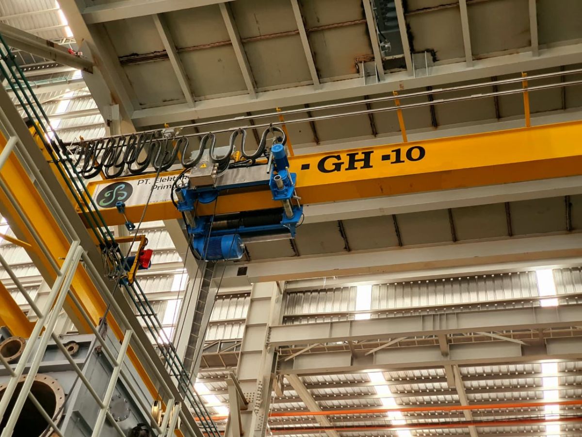 Overhead Crane Single Girder Kapasitas 10 Ton