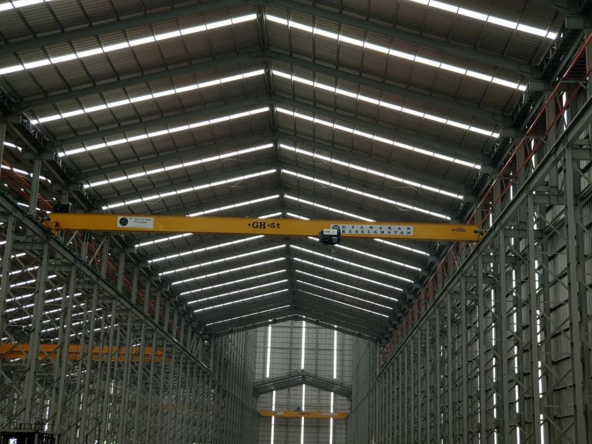 Overhead Crane Single Girder Kapasitas 5 Ton